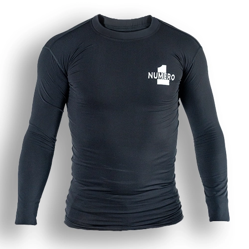 tight compression top black n1